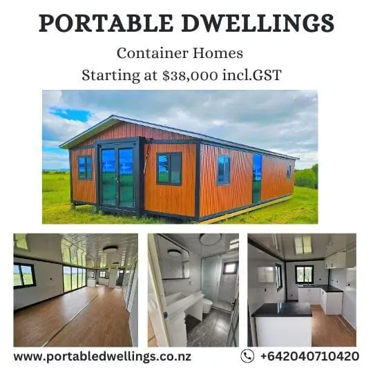 Modern container home with sleek design and sustainable architecture