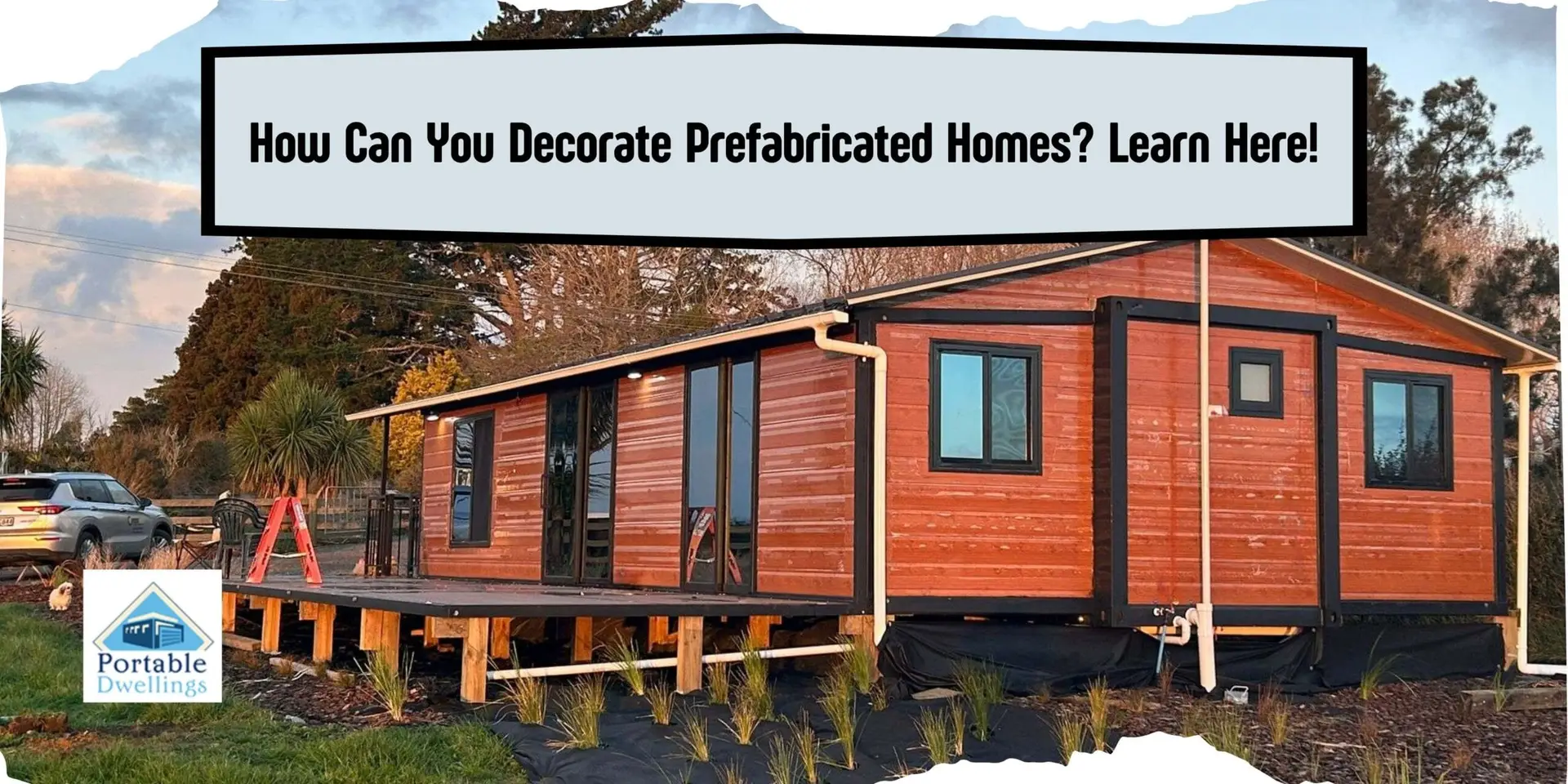 Prefabricated portable home from Portable Dwellings NZ