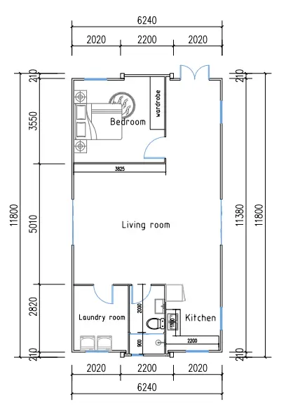 Wider bedroom