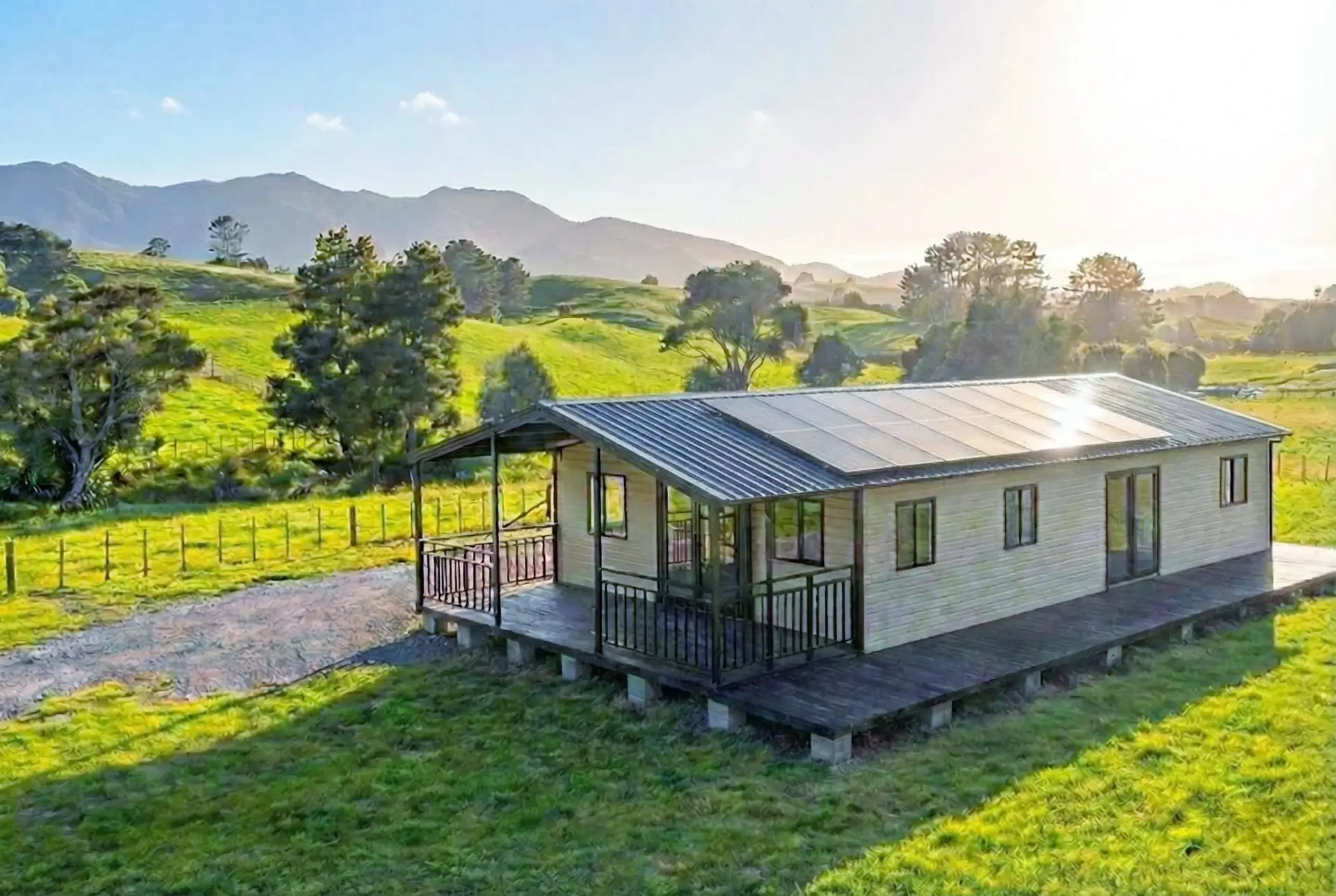 Off-grid portable home from Portable Dwellings NZ