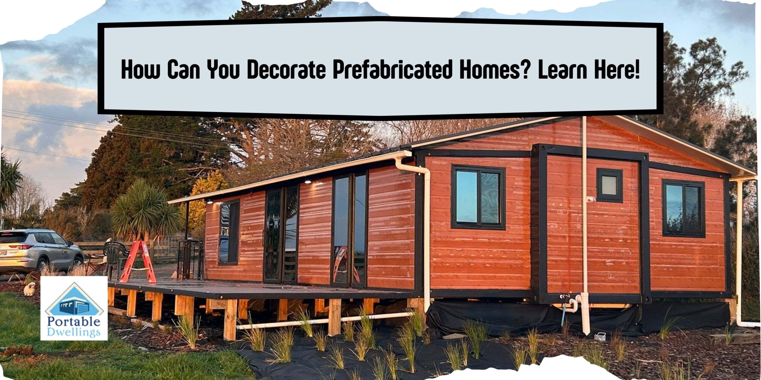 Prefabricated portable home from Portable Dwellings NZ